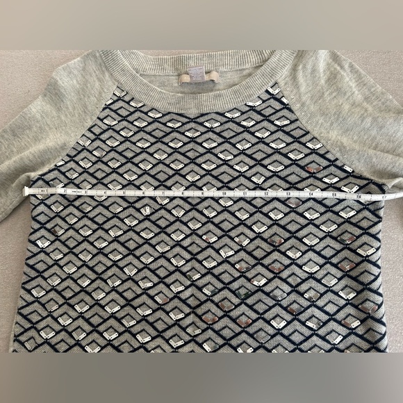 Banana República Sequin  Sweter/  Sleeve Size S - Picture 5 of 9